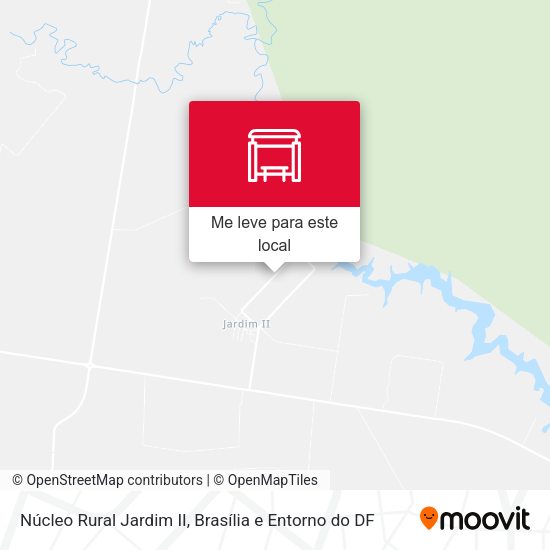 Núcleo Rural Jardim II mapa