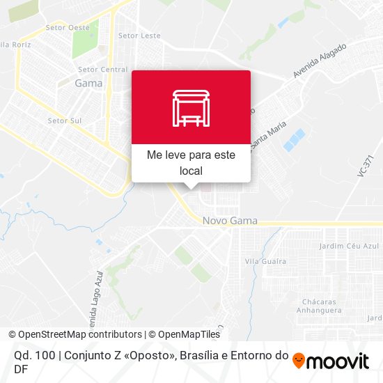 Qd. 100 | Conjunto Z «Oposto» mapa