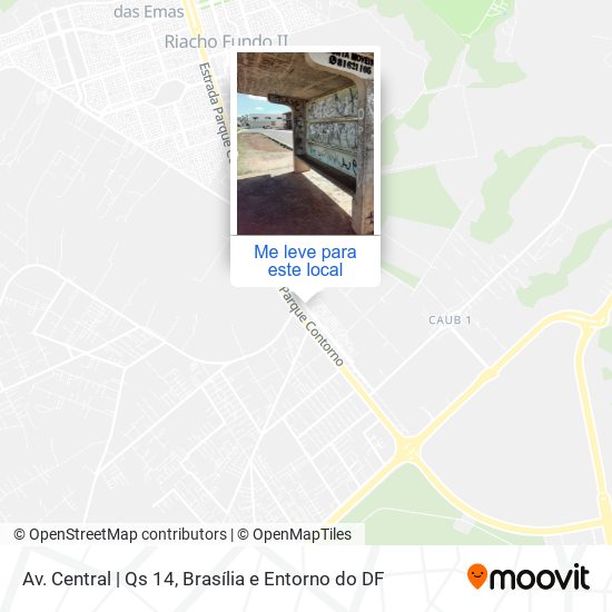 Av. Central | Qs 14 mapa