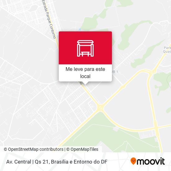 Av. Central | Qs 21 mapa