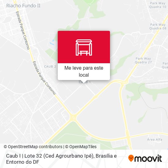 Caub I | Lote 32 (Ced Agrourbano Ipê) mapa