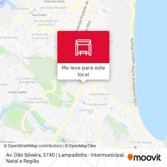 Av. Dão Silveira, 3740 | Lampadinha - Intermunicipal mapa