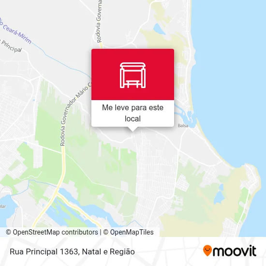 Rua Principal 1363 mapa