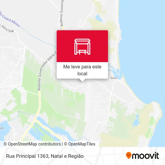 Rua Principal 1363 mapa