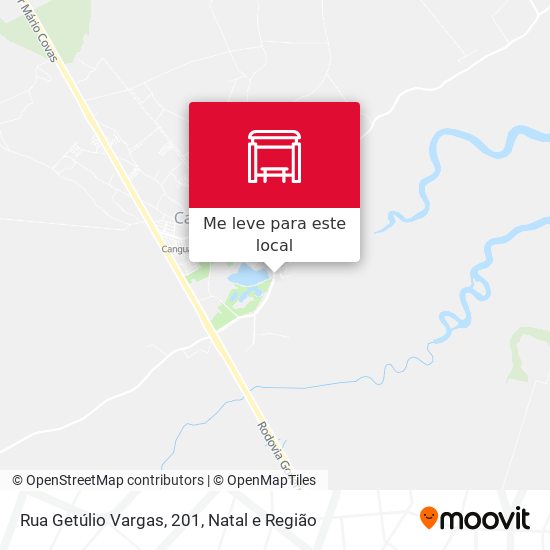Rua Getúlio Vargas, 201 mapa