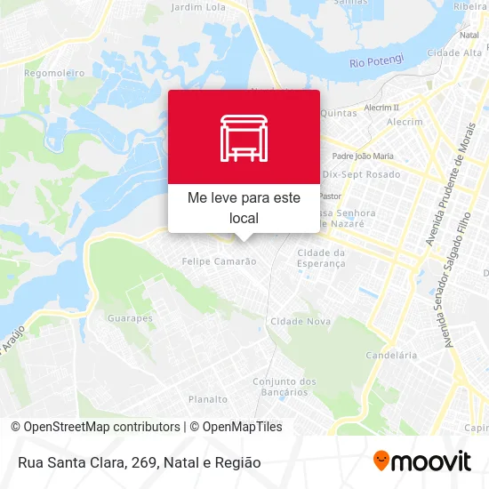Rua Santa Clara, 269 mapa