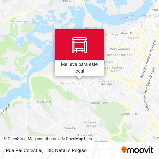 Rua Pai Celestial, 188 mapa