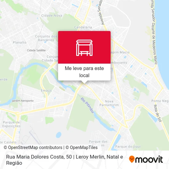 Rua Maria Dolores Costa, 50 | Leroy Merlin mapa