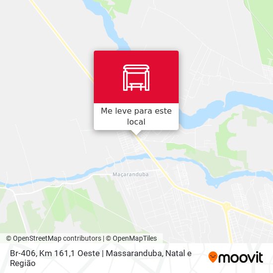 Br-406, Km 161,1 Oeste | Massaranduba mapa