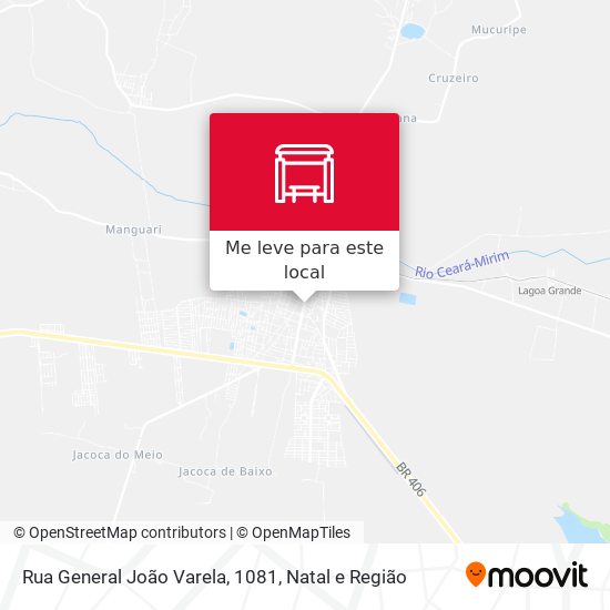 Rua General João Varela, 1081 mapa