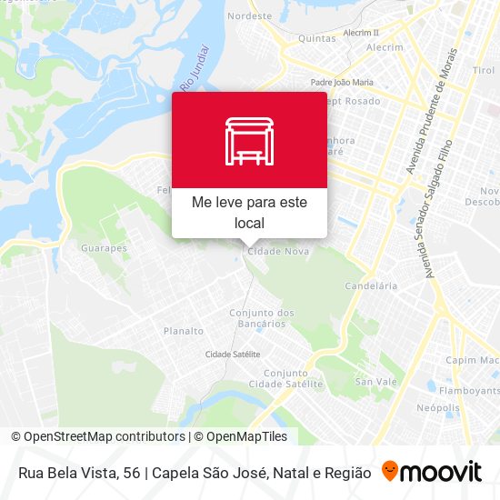 Rua Bela Vista, 56 | Capela São José mapa