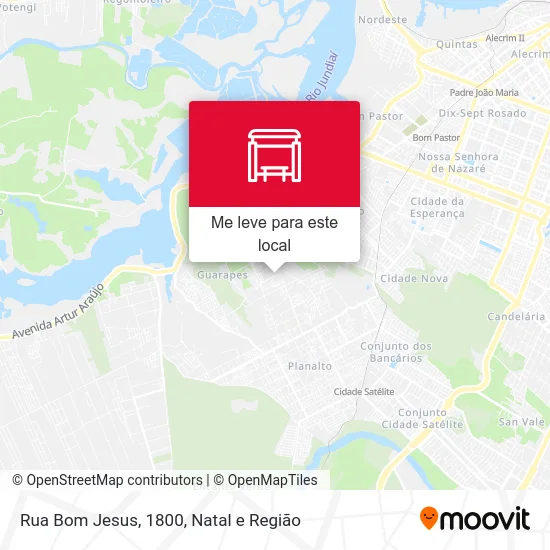 Rua Bom Jesus, 1800 mapa