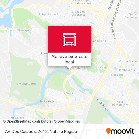 Av. Dos Caiapós, 2612 mapa