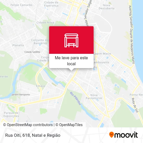 Rua Oiti, 618 mapa