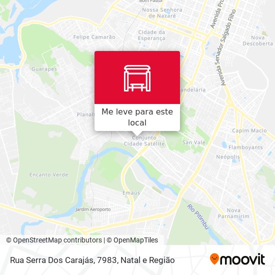 Rua Serra Dos Carajás, 7983 mapa