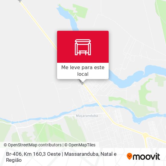 Br-406, Km 160,3 Oeste | Massaranduba mapa