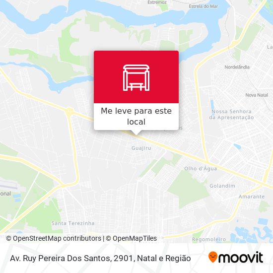 Av. Ruy Pereira Dos Santos, 2901 mapa