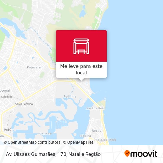Av. Ulisses Guimarães, 170 mapa