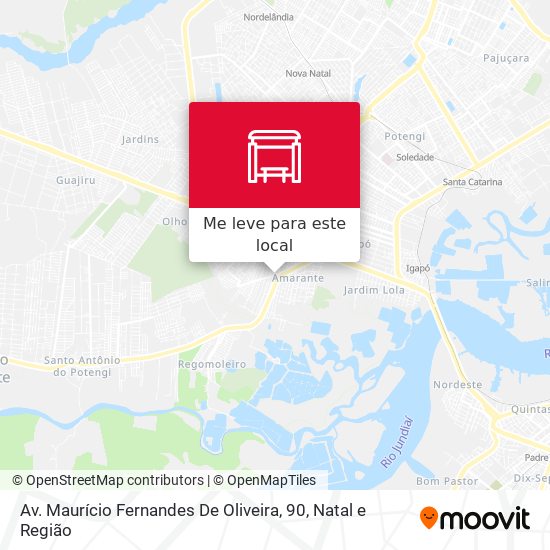 Av. Maurício Fernandes De Oliveira, 90 mapa