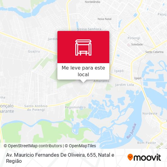 Av. Maurício Fernandes De Oliveira, 655 mapa