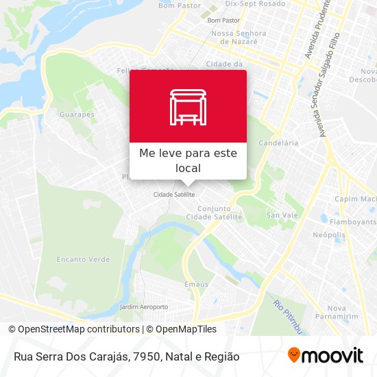 Rua Serra Dos Carajás, 7950 mapa