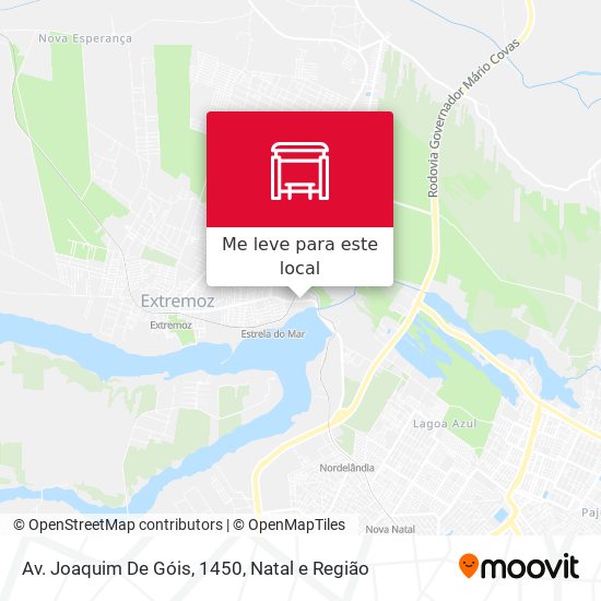 Av. Joaquim De Góis, 1450 mapa