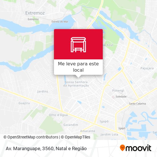 Av. Maranguape, 3560 mapa