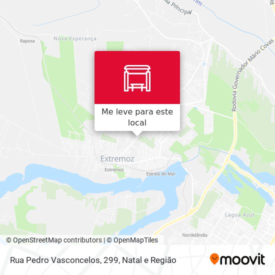 Rua Pedro Vasconcelos, 299 mapa