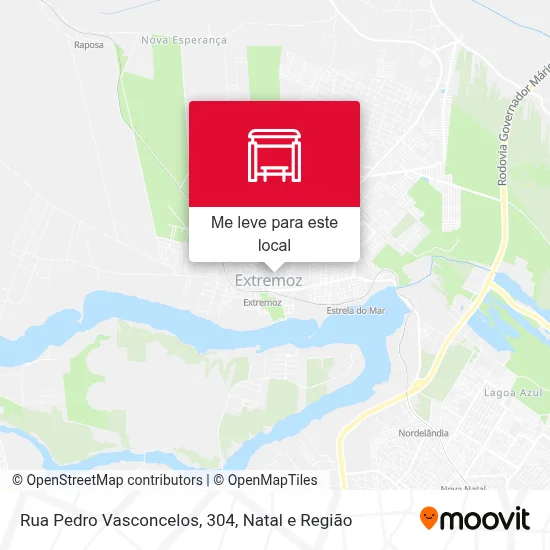 Rua Pedro Vasconcelos, 304 mapa