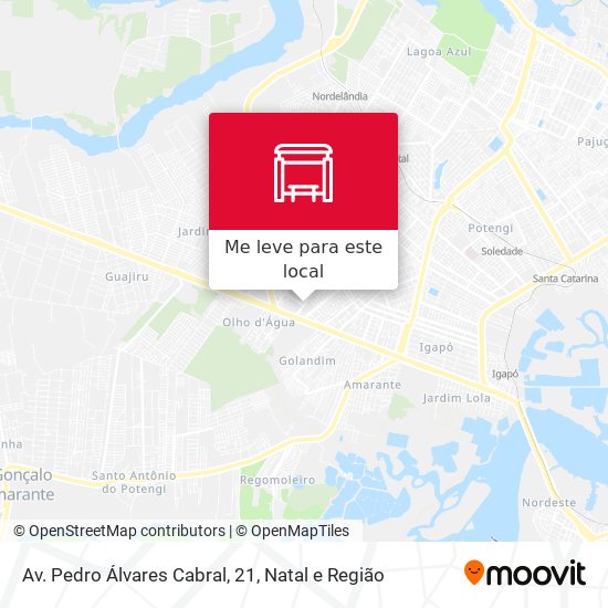 Av. Pedro Álvares Cabral, 21 mapa