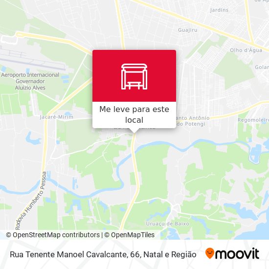 Rua Tenente Manoel Cavalcante, 66 mapa