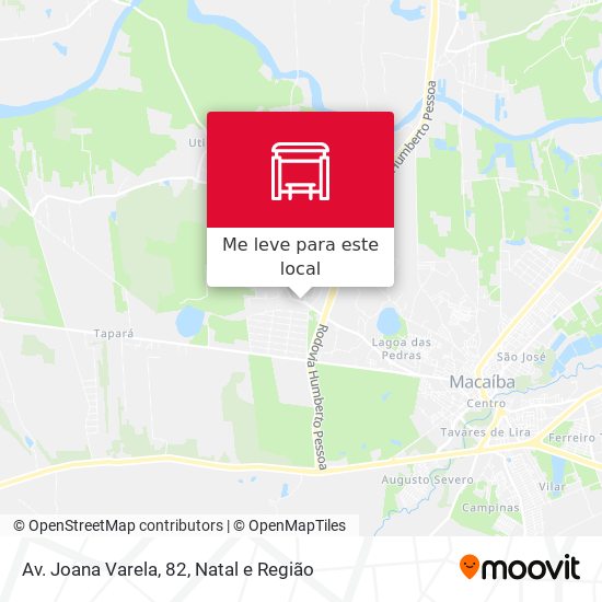Av. Joana Varela, 82 mapa