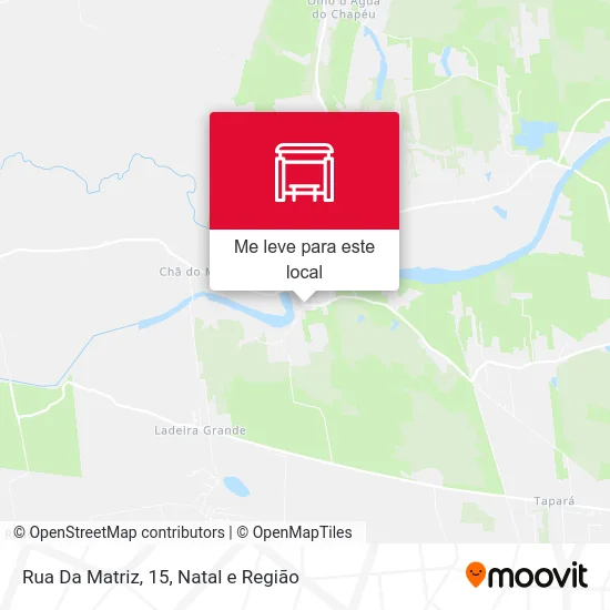 Rua Da Matriz, 15 mapa