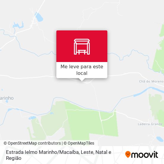 Estrada Ielmo Marinho / Macaíba, Leste mapa