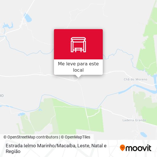 Estrada Ielmo Marinho / Macaíba, Leste mapa