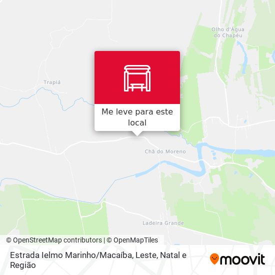 Estrada Ielmo Marinho / Macaíba, Leste mapa