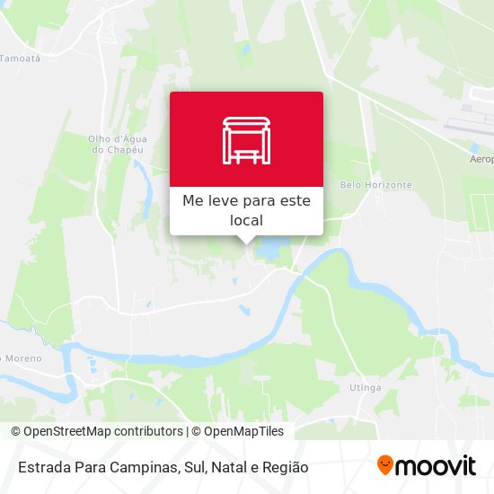 Estrada Para Campinas, Sul mapa