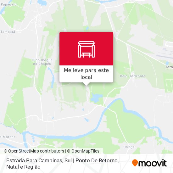 Estrada Para Campinas, Sul | Ponto De Retorno mapa