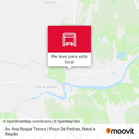 Av. Ana Roque Tinoco | Poço De Pedras mapa