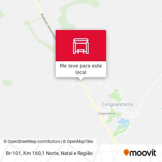 Br-101, Km 160,1 Norte mapa