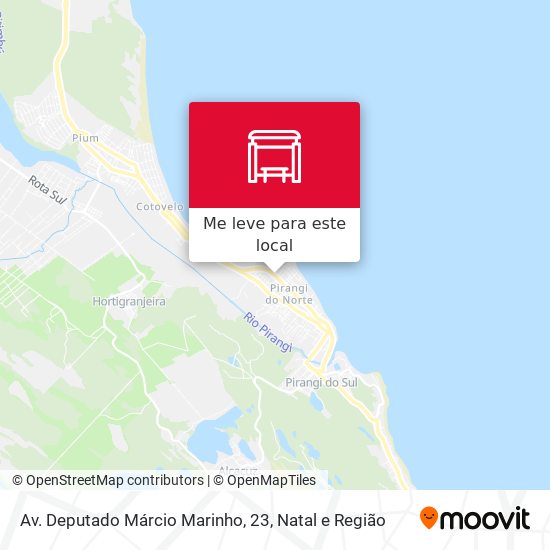 Av. Deputado Márcio Marinho, 23 mapa