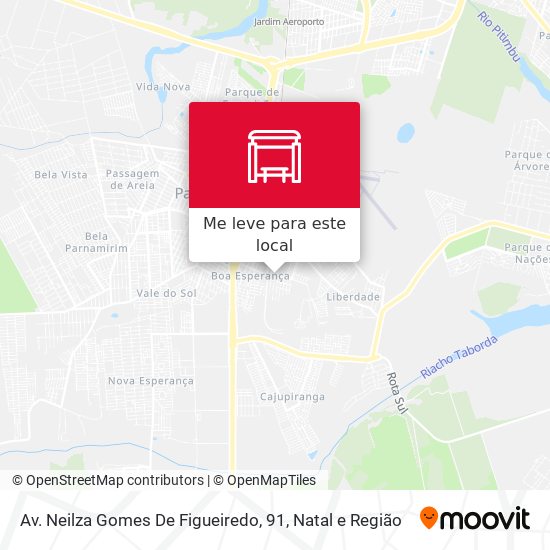 Av. Neilza Gomes De Figueiredo, 91 mapa