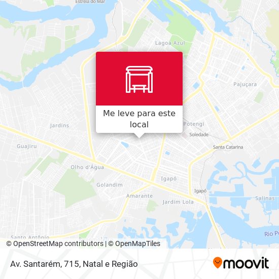 Av. Santarém, 715 mapa