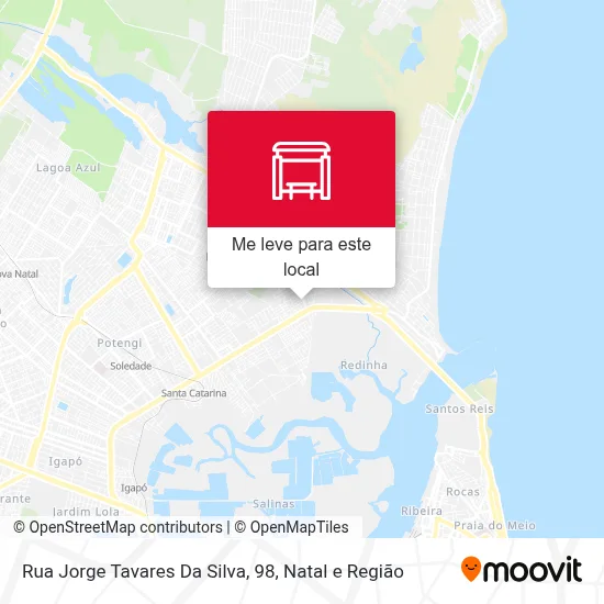 Rua Jorge Tavares Da Silva, 98 mapa