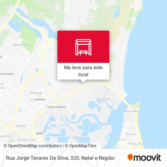 Rua Jorge Tavares Da Silva, 320 mapa
