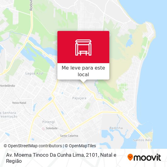 Av. Moema Tinoco Da Cunha Lima, 2101 mapa