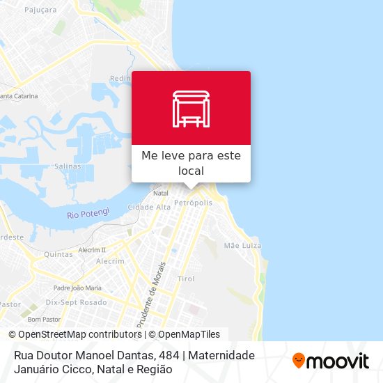 Rua Doutor Manoel Dantas, 484 | Maternidade Januário Cicco mapa