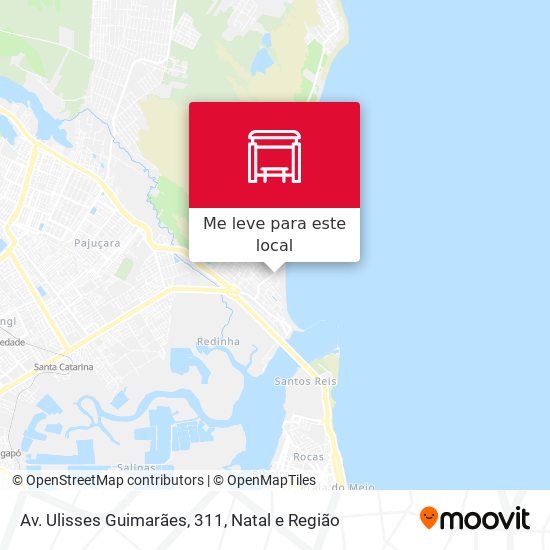 Av. Ulisses Guimarães, 311 mapa