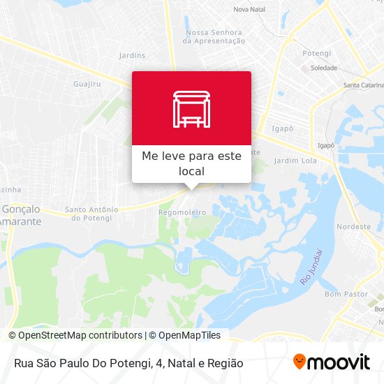 Rua São Paulo Do Potengi, 4 mapa