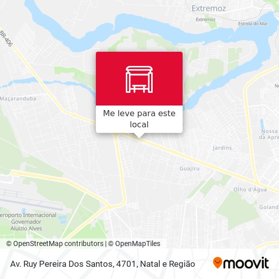 Av. Ruy Pereira Dos Santos, 4701 mapa